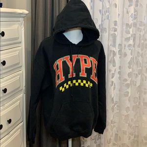 Hype black hoodie, size M